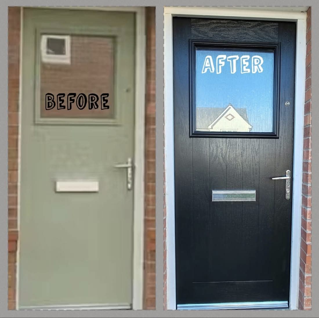Composite Door Painting & Spraying